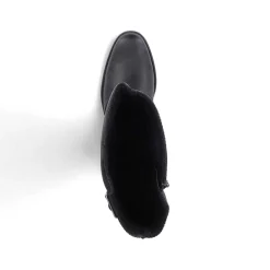 Women'S High-Shaft Boots Night Black Ladies Ankle Boots & Boots