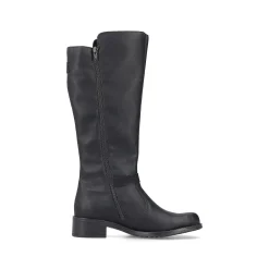 Women'S High-Shaft Boots Night Black Ladies Ankle Boots & Boots