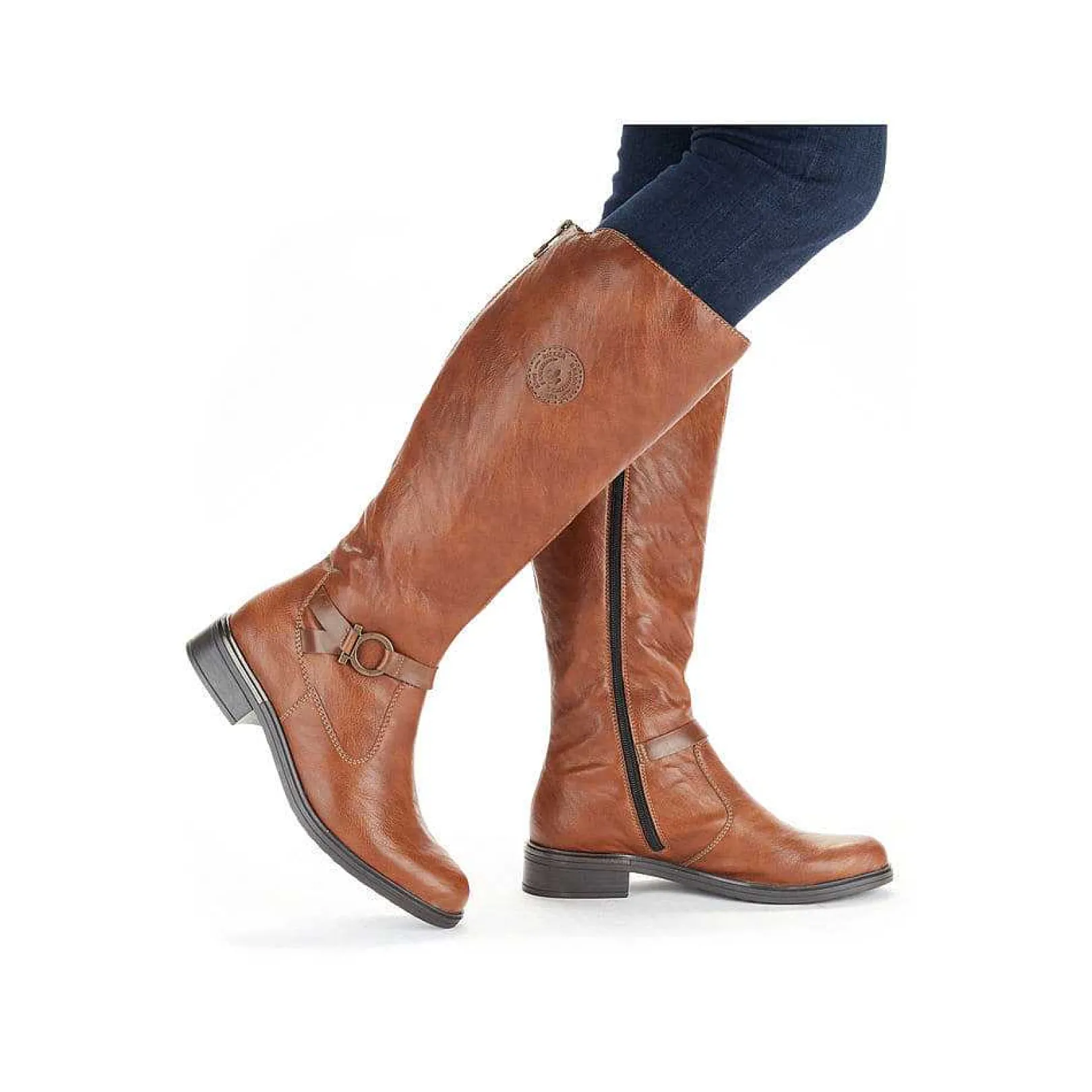 Hot Women'S High-Shaft Boots Chestnut Brown Ladies Ankle Boots & Boots