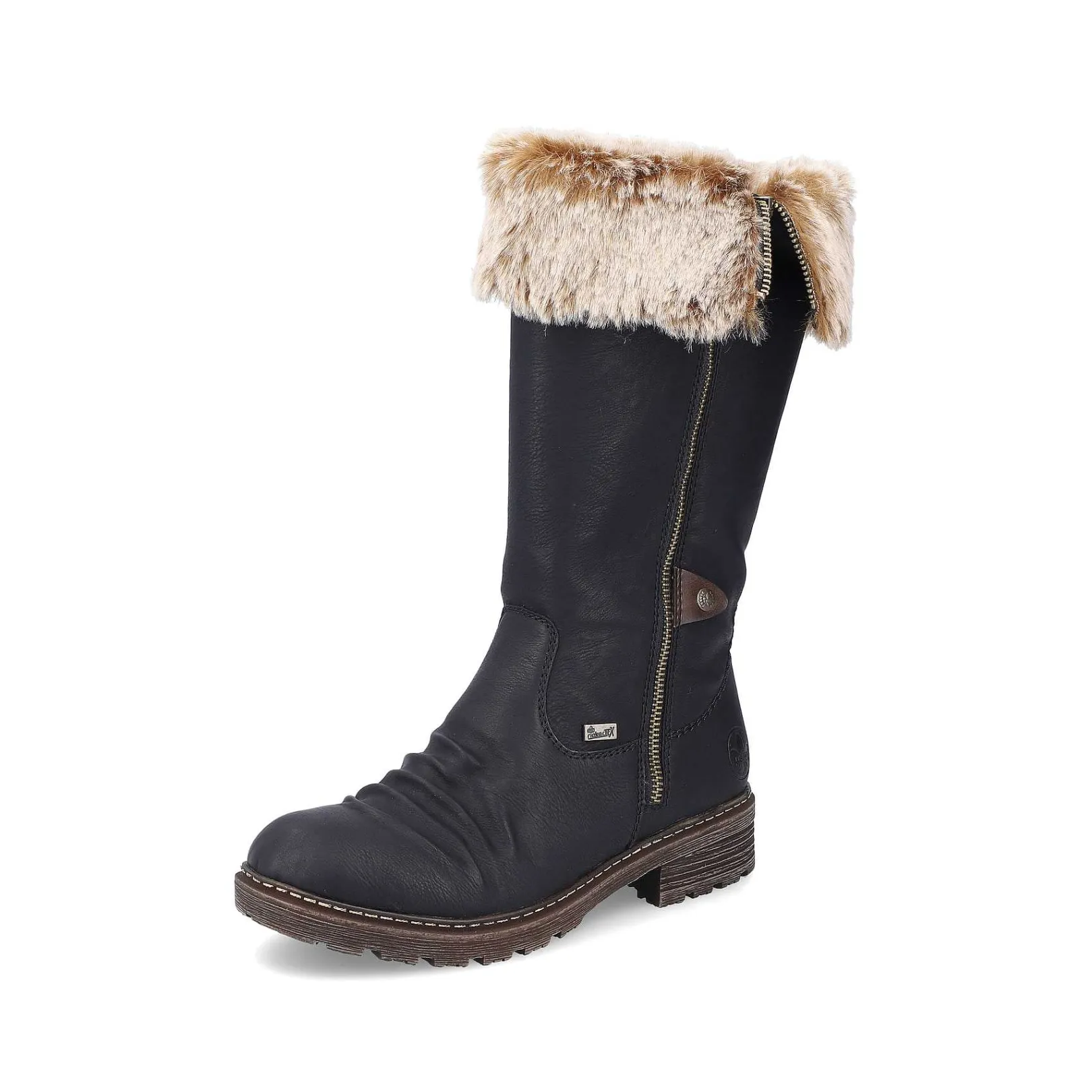 Women'S High-Shaft Boots Night Black Ladies Ankle Boots & Boots