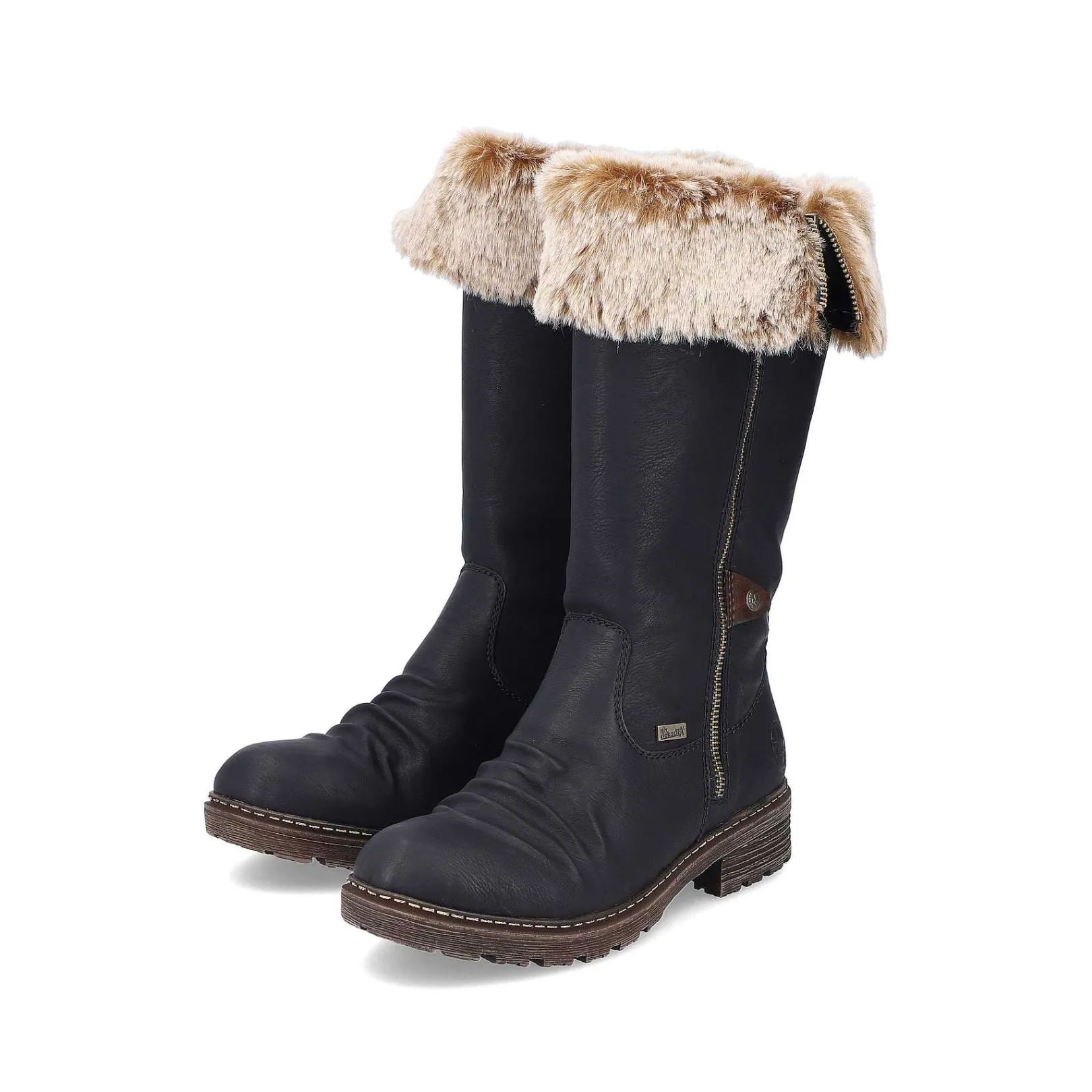 Women'S High-Shaft Boots Night Black Ladies Ankle Boots & Boots