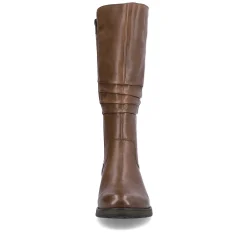 Best Women'S High-Shaft Boots Coffee Brown Ladies Ankle Boots & Boots
