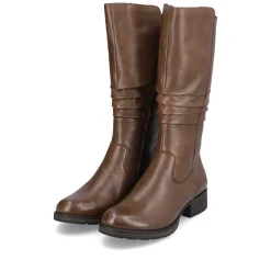 Best Women'S High-Shaft Boots Coffee Brown Ladies Ankle Boots & Boots