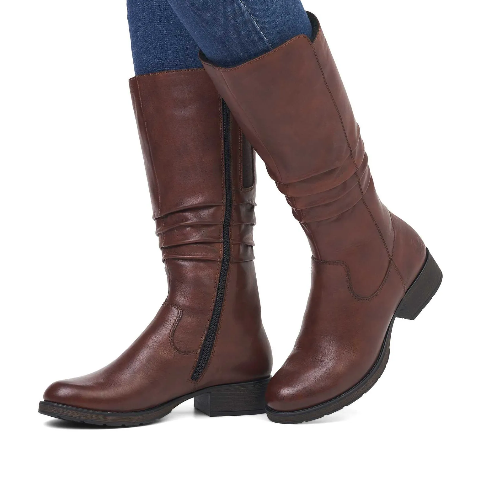 Best Women'S High-Shaft Boots Coffee Brown Ladies Ankle Boots & Boots