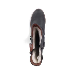 New Women'S High-Shaft Boots Deep Black Ladies Ankle Boots & Boots
