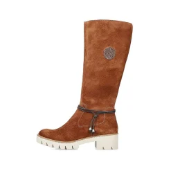 Outlet Women'S High-Shaft Boots Chestnut Brown Ladies Ankle Boots & Boots