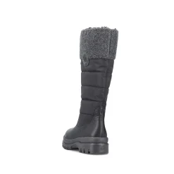 Hot Women'S High-Shaft Boots Graphite Black Ladies Ankle Boots & Boots