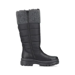 Hot Women'S High-Shaft Boots Graphite Black Ladies Ankle Boots & Boots