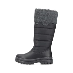 Hot Women'S High-Shaft Boots Graphite Black Ladies Ankle Boots & Boots