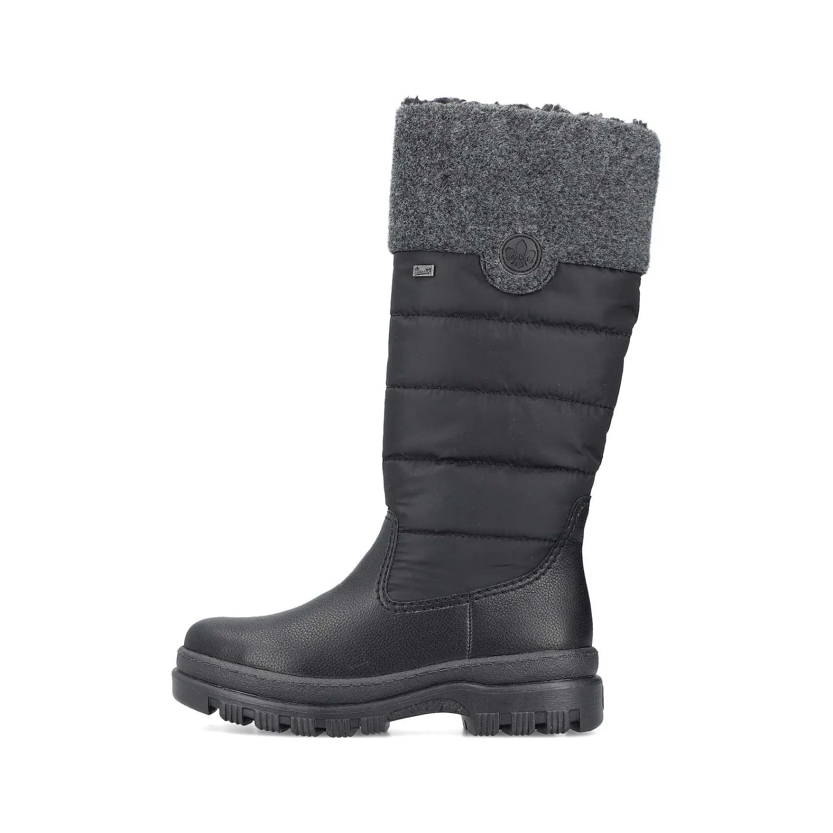 Hot Women'S High-Shaft Boots Graphite Black Ladies Ankle Boots & Boots