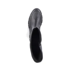 New Women'S High-Shaft Boots Deep Black Ladies Ankle Boots & Boots