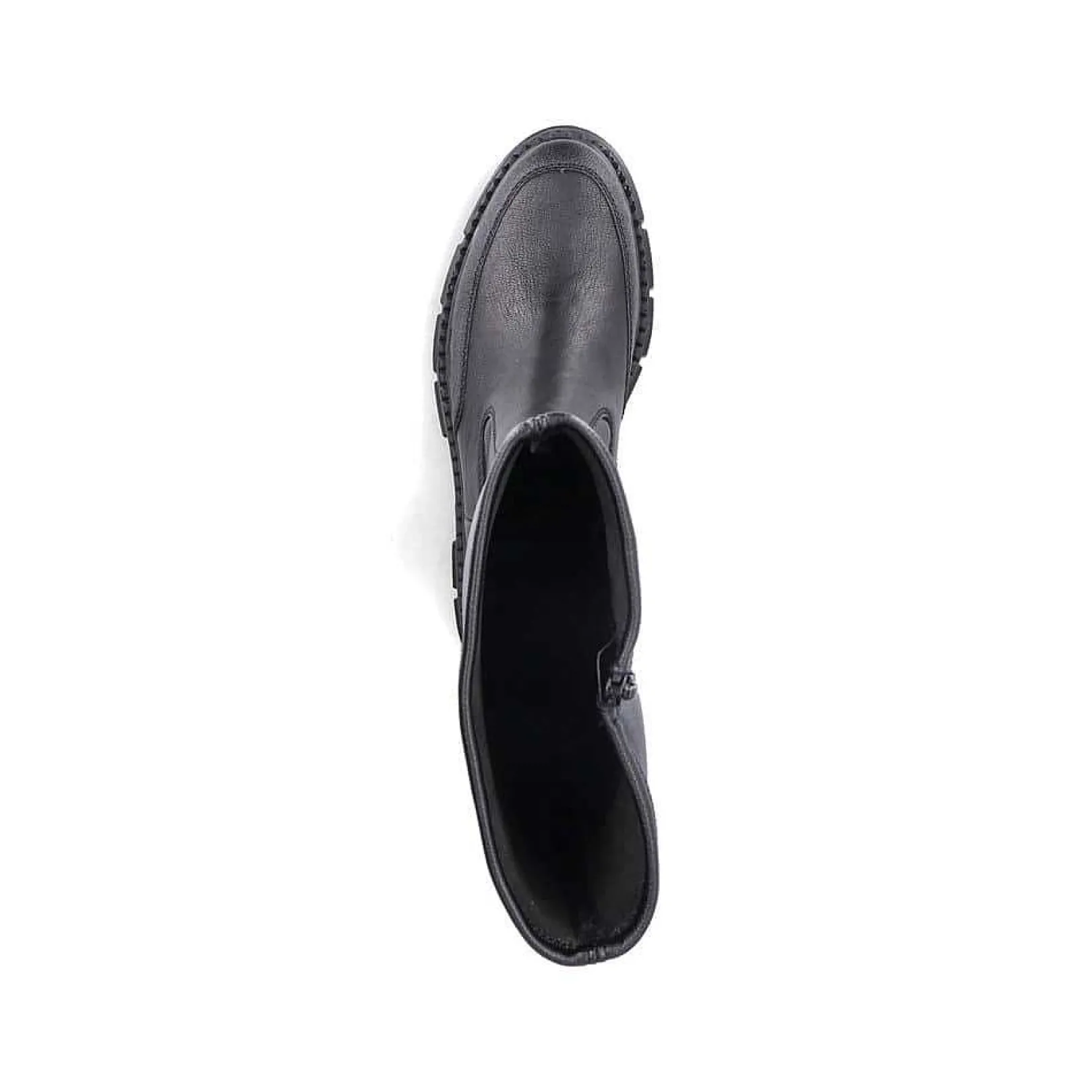 New Women'S High-Shaft Boots Deep Black Ladies Ankle Boots & Boots