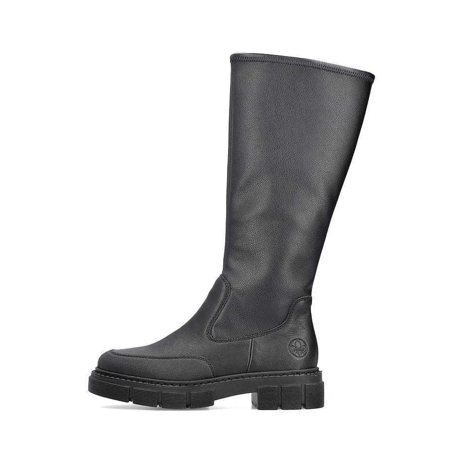 New Women'S High-Shaft Boots Deep Black Ladies Ankle Boots & Boots