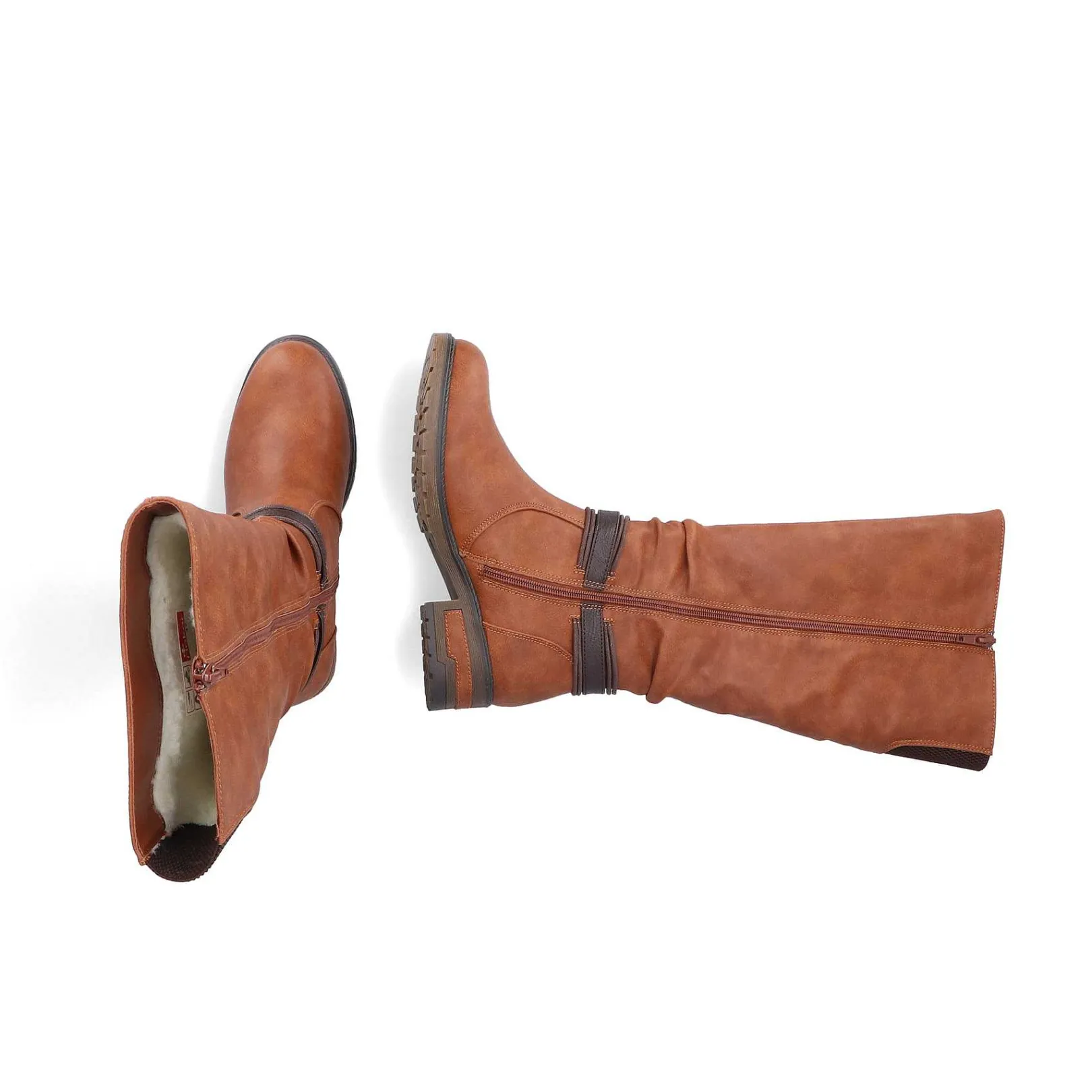 New Women'S High-Shaft Boots Nougat Brown Ladies Ankle Boots & Boots