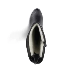 Hot Women'S High-Shaft Boots Deep Black Ladies Ankle Boots & Boots