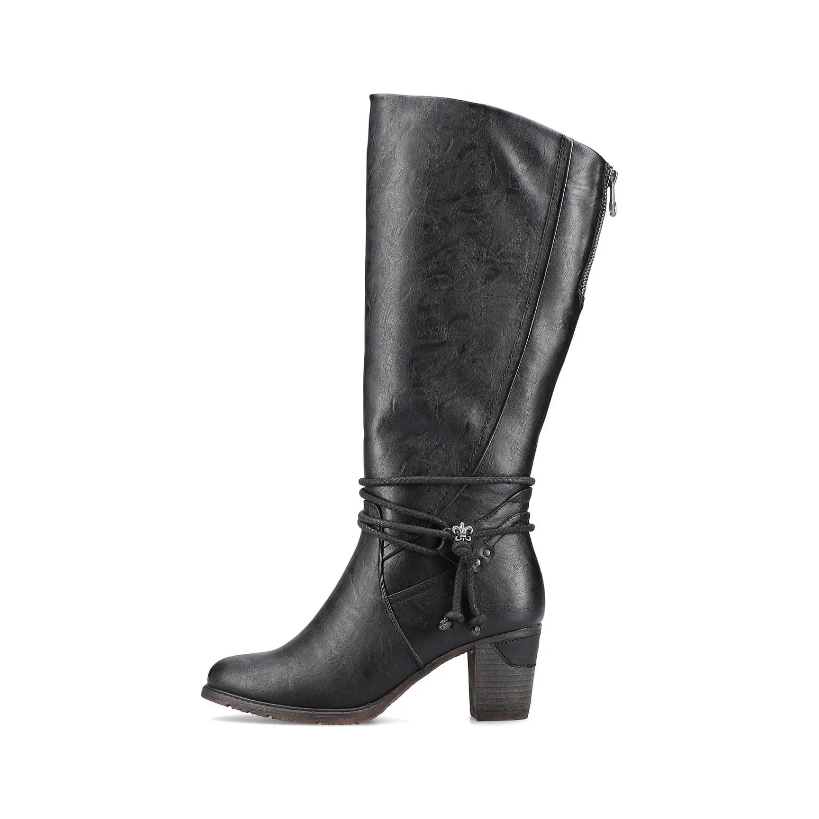 Hot Women'S High-Shaft Boots Deep Black Ladies Ankle Boots & Boots