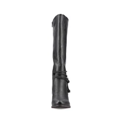 Hot Women'S High-Shaft Boots Deep Black Ladies Ankle Boots & Boots