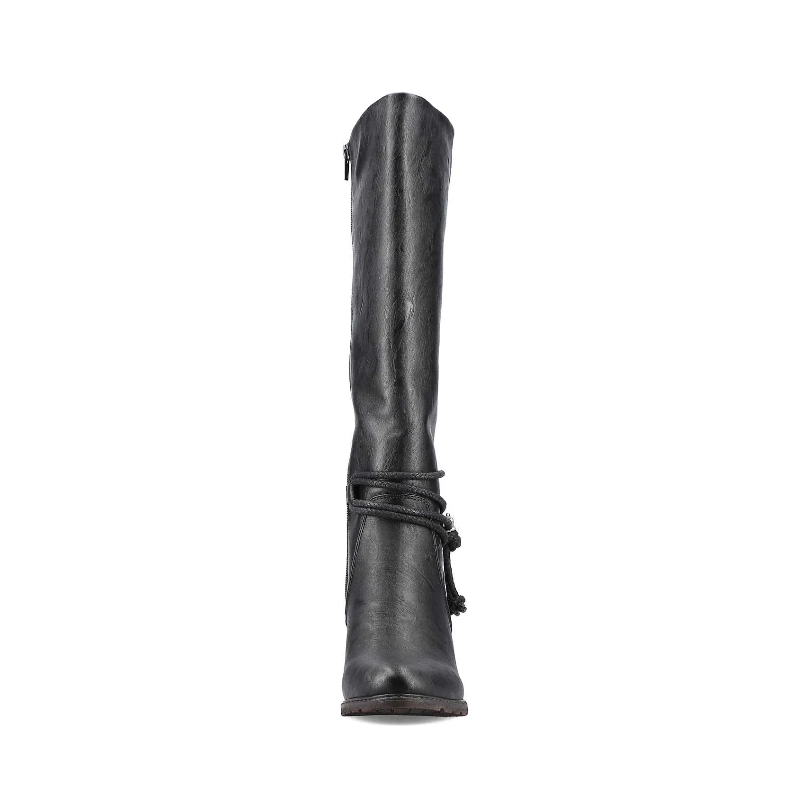 Hot Women'S High-Shaft Boots Deep Black Ladies Ankle Boots & Boots