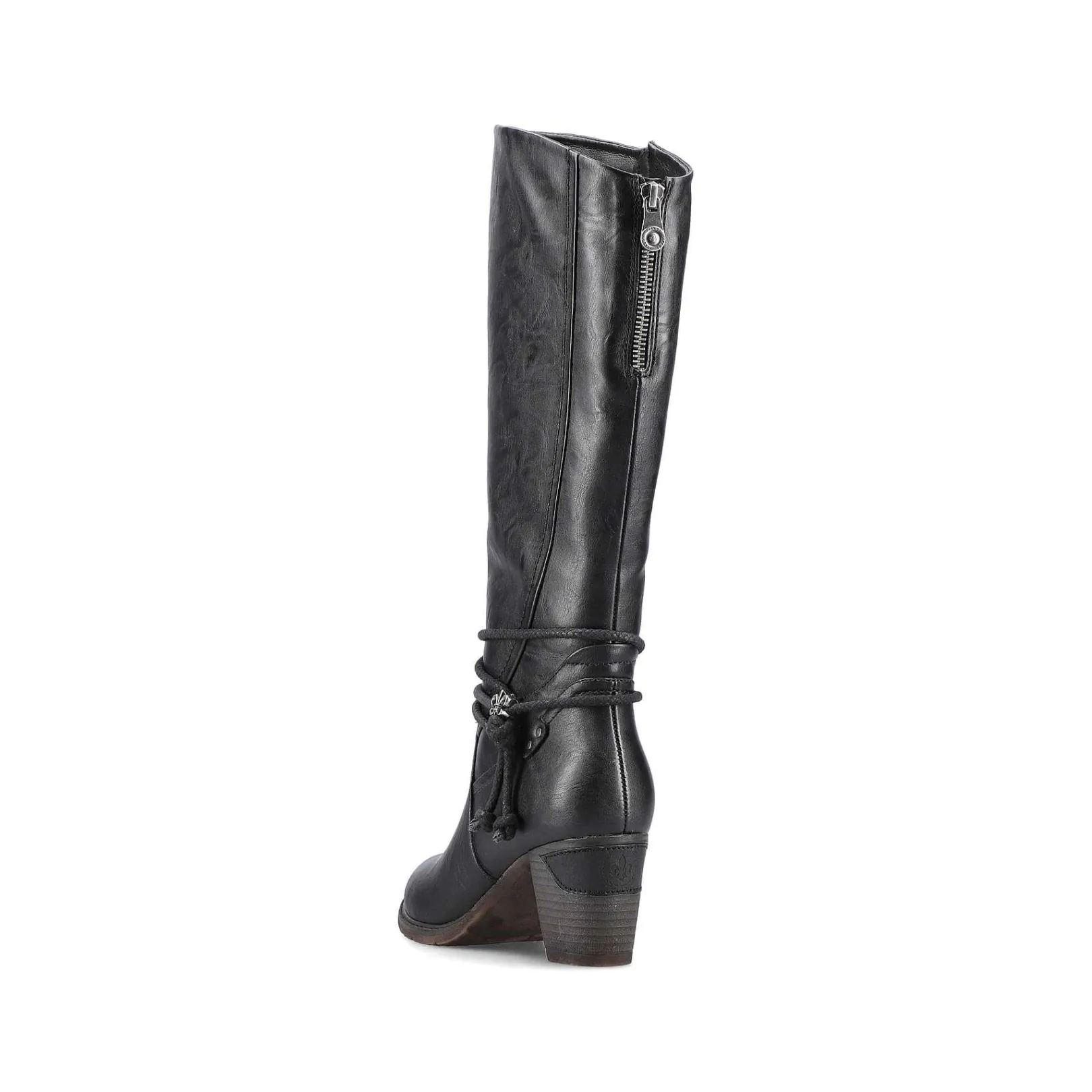 Hot Women'S High-Shaft Boots Deep Black Ladies Ankle Boots & Boots