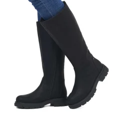 Hot Women'S High-Shaft Boots Night Black Ladies Ankle Boots & Boots