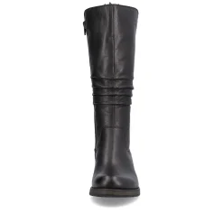 Clearance Women'S High-Shaft Boots Night Black Ladies Ankle Boots & Boots