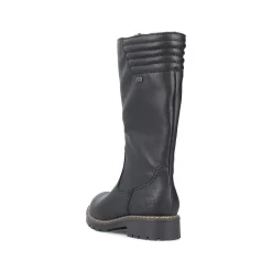 Clearance Women'S High-Shaft Boots Deep Black Ladies Ankle Boots & Boots