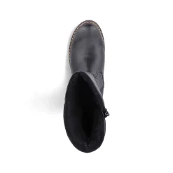 Clearance Women'S High-Shaft Boots Deep Black Ladies Ankle Boots & Boots
