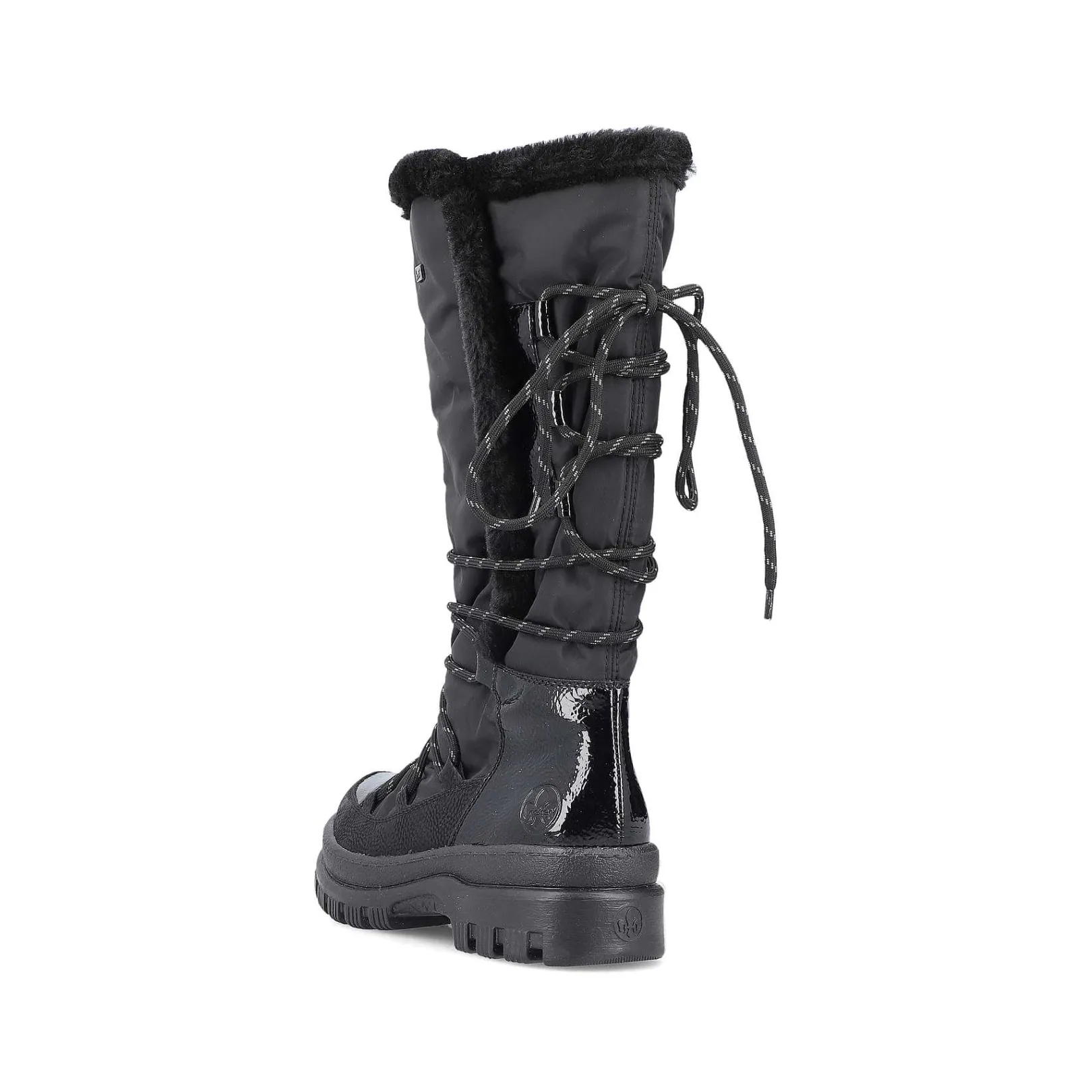 Women'S High-Shaft Boots Graphite Black Ladies Ankle Boots & Boots