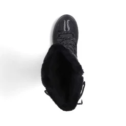Women'S High-Shaft Boots Graphite Black Ladies Ankle Boots & Boots