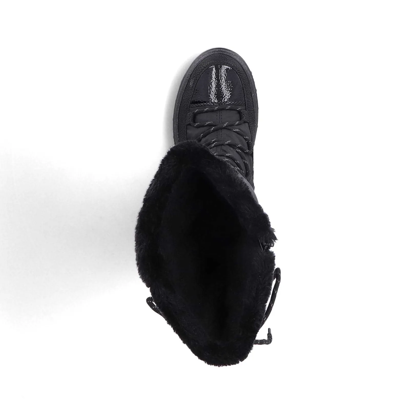 Women'S High-Shaft Boots Graphite Black Ladies Ankle Boots & Boots