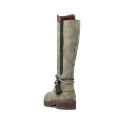 Hot Women'S High-Shaft Boots Leaf Green Ladies Ankle Boots & Boots