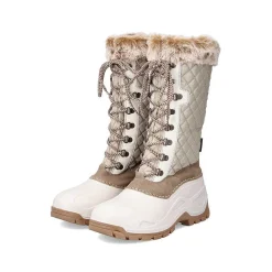 Best Women'S High-Shaft Boots Brown Beige Ladies Ankle Boots & Boots