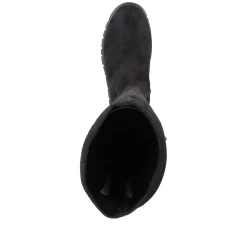 Discount Women'S High-Shaft Boots Deep Black Ladies Ankle Boots & Boots