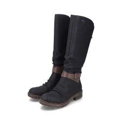 Best Women'S High-Shaft Boots Deep Black Ladies Ankle Boots & Boots