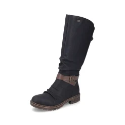 Best Women'S High-Shaft Boots Deep Black Ladies Ankle Boots & Boots