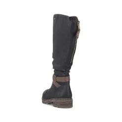 Best Women'S High-Shaft Boots Deep Black Ladies Ankle Boots & Boots