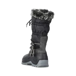 New Women'S High-Shaft Boots Deep Black Ladies Ankle Boots & Boots