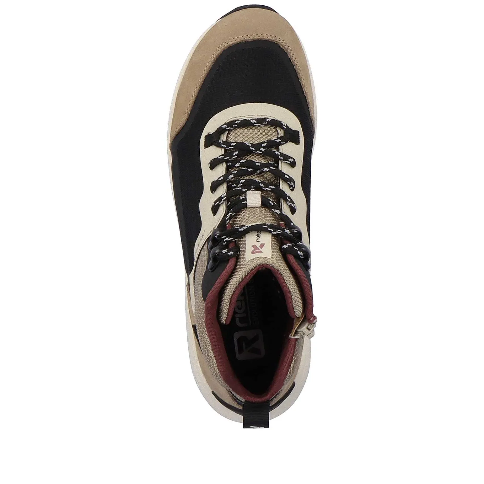 Sale Women'S High-Top Sneakers Hazel-Wood Black Ladies Sneakers