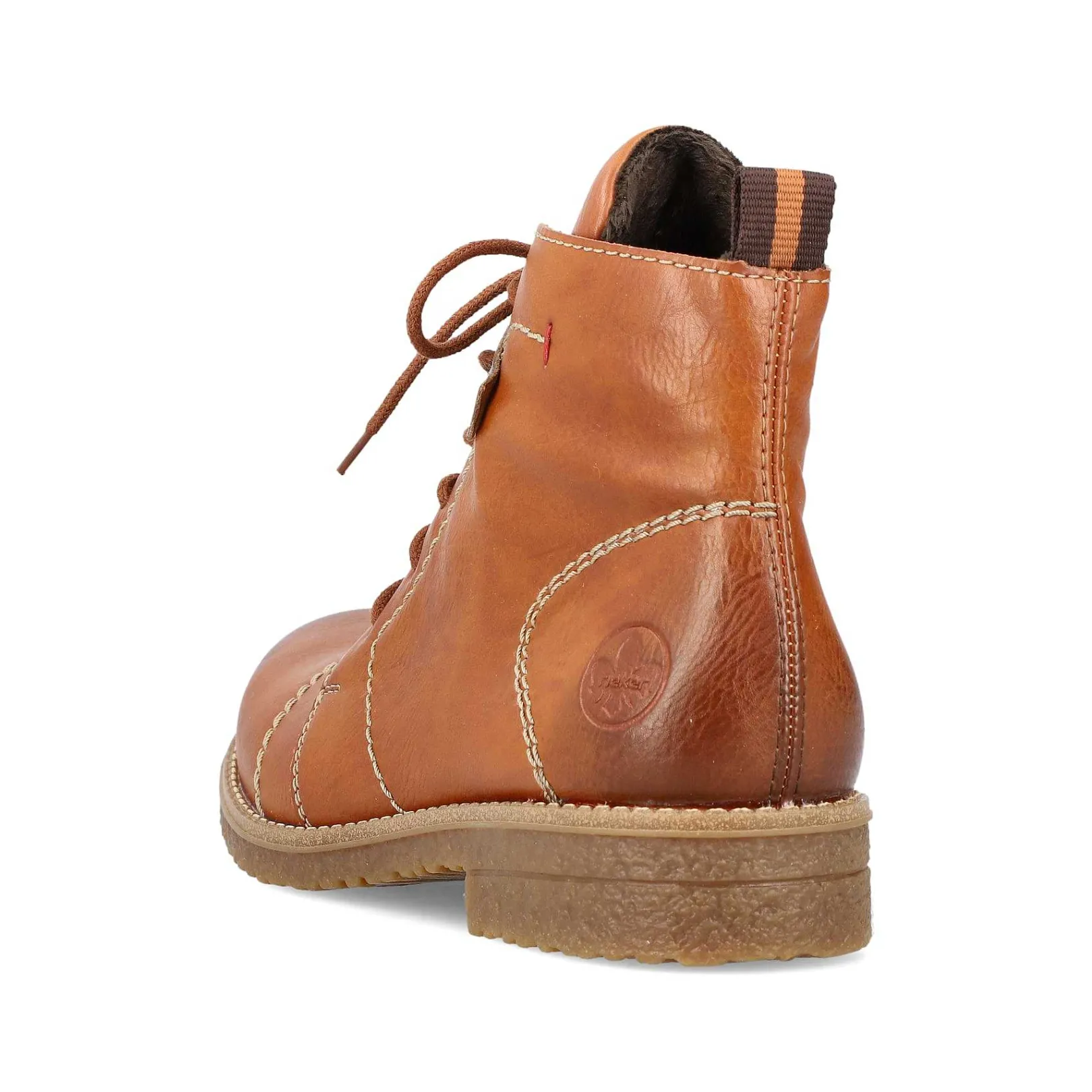 Best Women'S Laced Boots Caramel Brown Ladies Ankle Boots & Boots