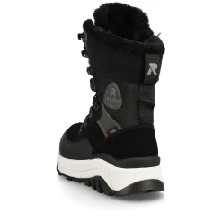 Clearance Women'S Laced Boots Steel Black Ladies Ankle Boots & Boots