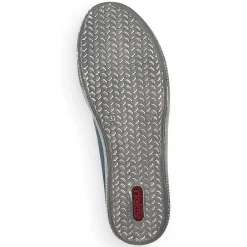 Outlet Women'S Laced Shoes Azure Blue Ladies Low Shoes & Slippers