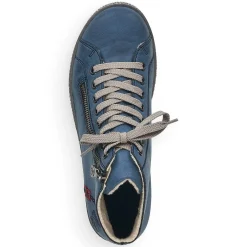 Outlet Women'S Laced Shoes Azure Blue Ladies Low Shoes & Slippers