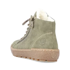 Outlet Women'S Laced Shoes Leaf Green Ladies Low Shoes & Slippers