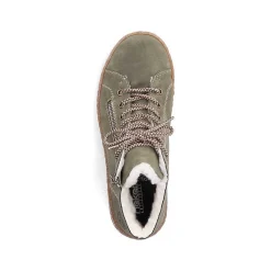 Outlet Women'S Laced Shoes Leaf Green Ladies Low Shoes & Slippers