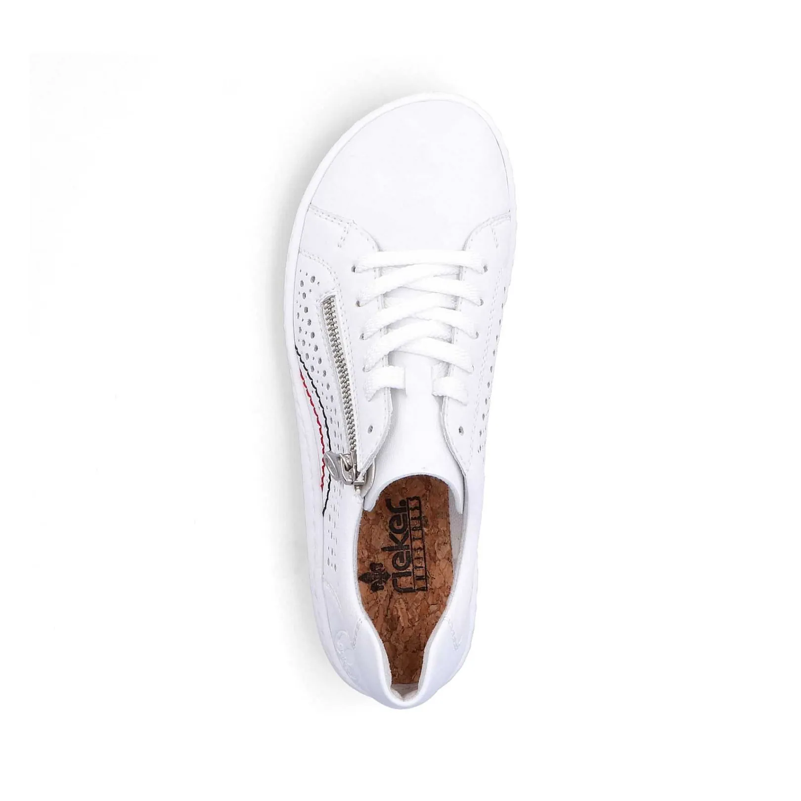 Clearance Women'S Laced Shoes Pearl White Ladies Low Shoes & Slippers