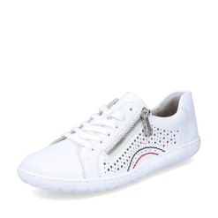 Clearance Women'S Laced Shoes Pearl White Ladies Low Shoes & Slippers