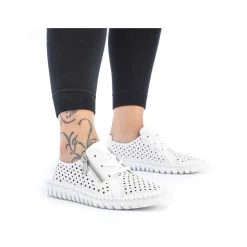 Hot Women'S Laced Shoes Pearl White Men'S Summer Shoes