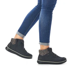 Women'S Lace-Up Shoes Ocean Blue Ladies Low Shoes & Slippers