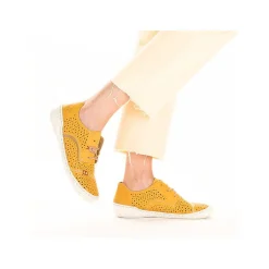 Online Women'S Lace-Up Shoes Sunflower Yellow Ladies Colorful Styles