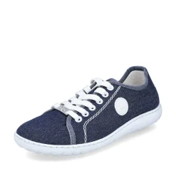 Outlet Women'S Lace-Up Shoes Navy Blue Ladies Vegan